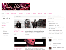 Tablet Screenshot of femmemetalwebzine.net